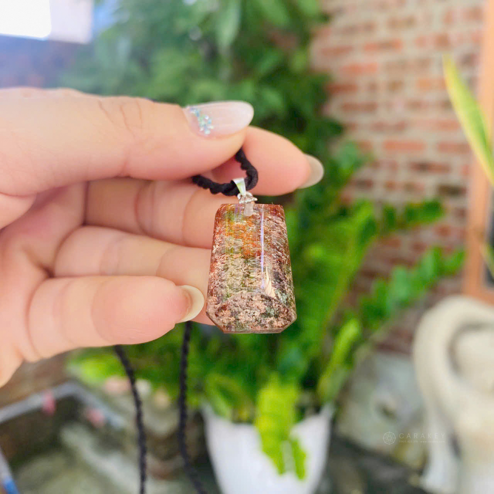 Mặt dây thạch anh ưu linh,