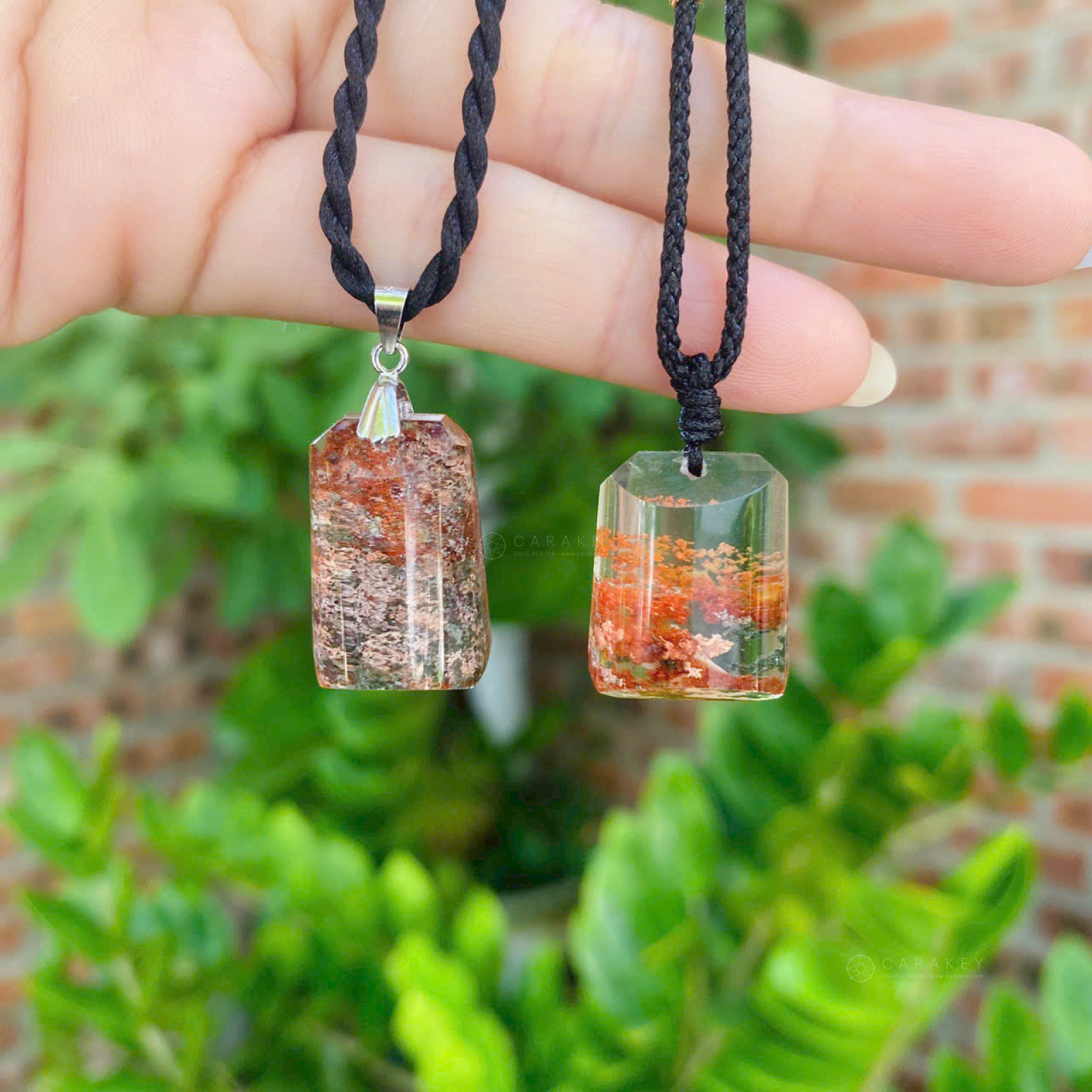 Mặt dây thạch anh ưu linh,