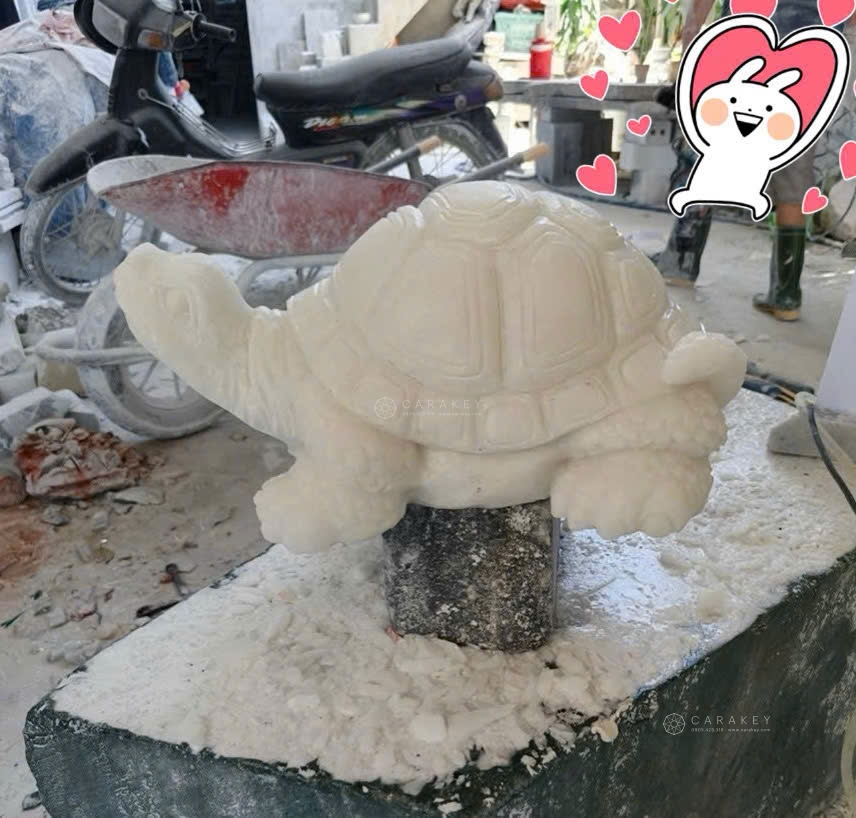 Tượng rùa đá trắng, tượng rùa bằng đá, tượng rùa đá trắng, tượng rùa đá cẩm thạch trắng, rùa đá cẩm thạch trắng