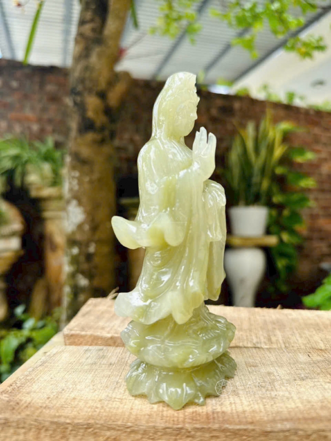 Phật Quan âm ngọc Onyx, tượng phật đá phong thủy, tượng phật phong thủy bằng đá, tượng phật quan âm ngọc onyx, phật quan âm ngọc onyx, tượng phật quan âm bằng đá, phật quan âm đứng ngọc onyx, tượng phật quan âm đứng