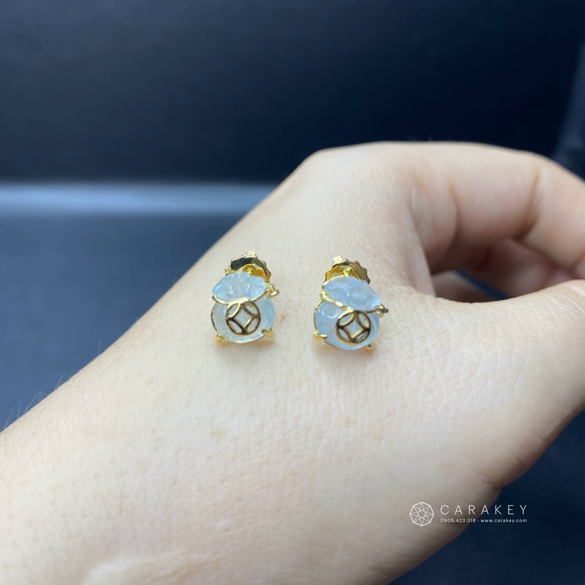 Hoa tai đá thạch anh aquamarine, hoa tai đá thạch anh, hoa tai đá phong thủy, hoa tai bằng đá, hoa tai đá quý, hoa tai bằng đá quý, hoa tai đá thạch anh tóc, hoa tai đá thạch anh aquamarine, hoa tai đá aquamarine