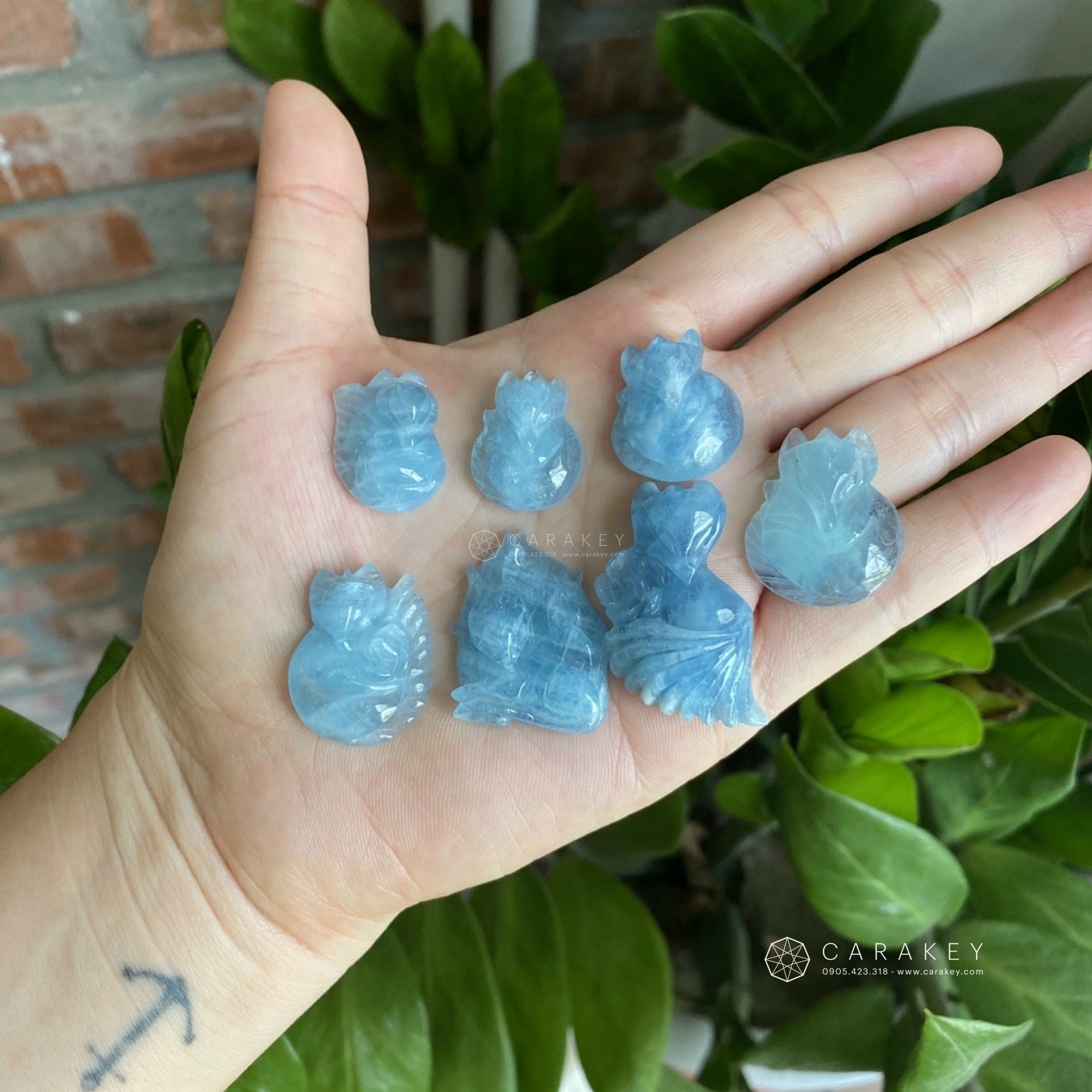 Mặt dây chuyền hồ ly đá aquamarine, Mặt dây chuyền đá quý, mặt dây chuyền hình túi tiền, mặt dây chuyền đá phong thủy, mặt dây chuyền đá thạch anh, mặt dây chuyền đá thạch anh tóc đen, mặt dây chuyền đá quý phong thủy